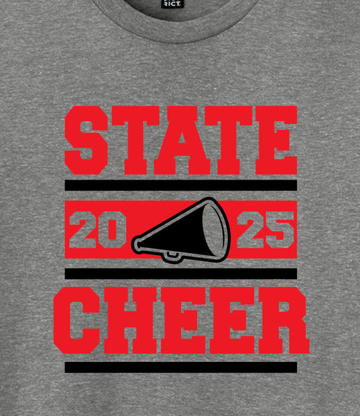 State Cheer T Shirt