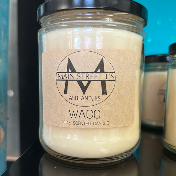 Waco Handcrafted 16oz Candle